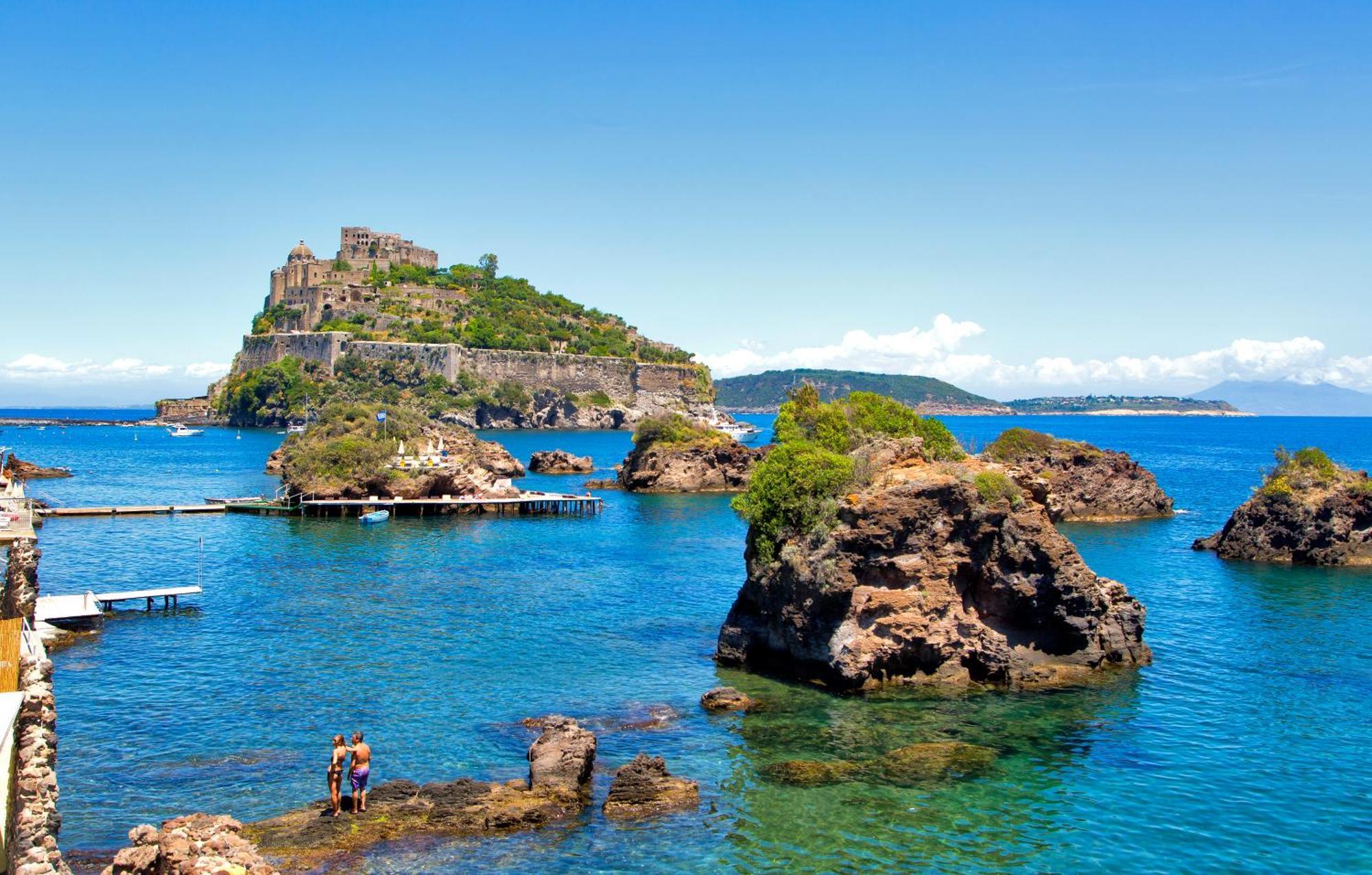 Strand Hotel Delfini Ischia Buitenkant foto