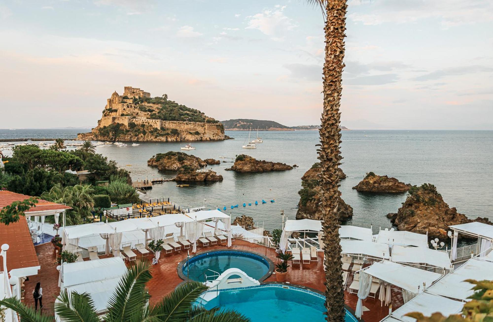 Strand Hotel Delfini Ischia Buitenkant foto