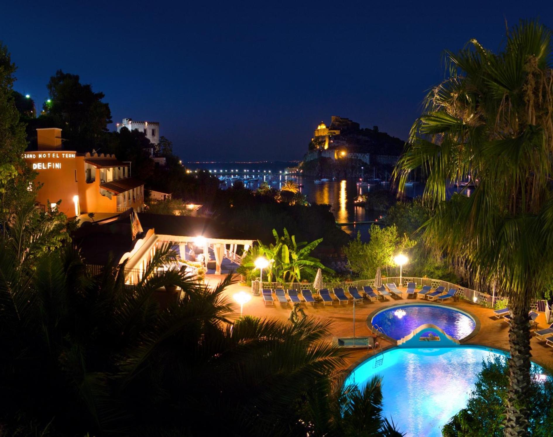 Strand Hotel Delfini Ischia Buitenkant foto